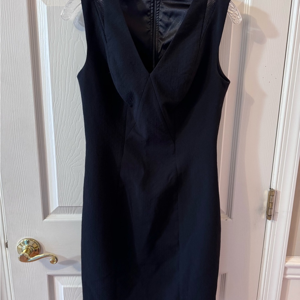 T Tahari Black Backless Dress